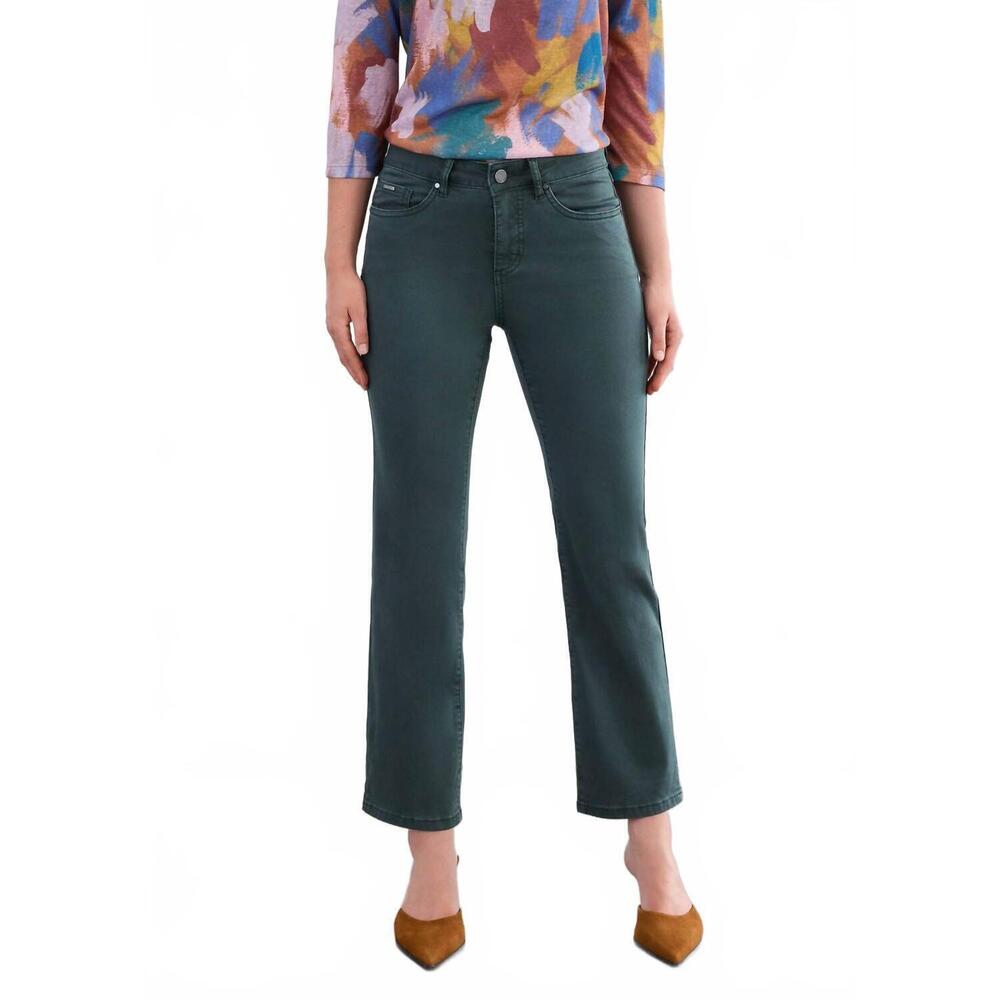 NEW FDJ olivia ankle bootcut jeans in spruce